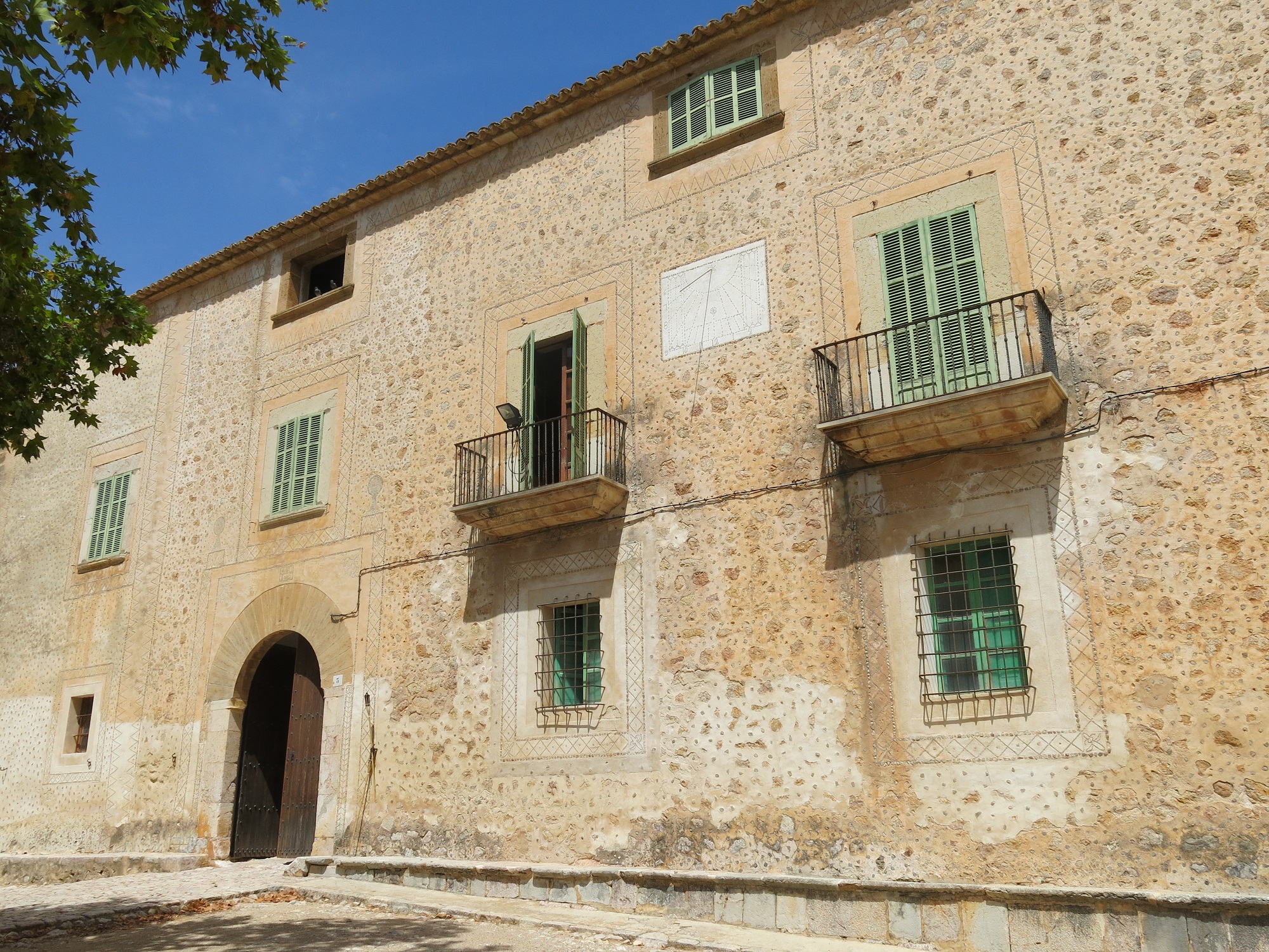 Casa principal de la finca de la posesión de Galatzó