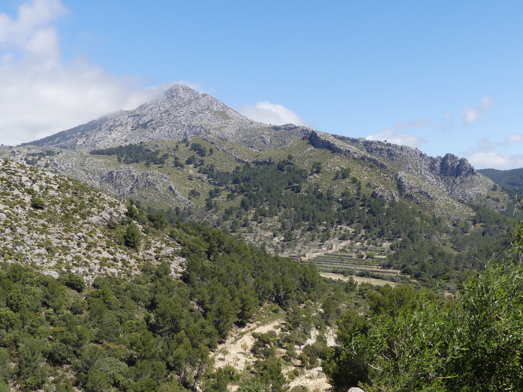 La impressionant finca de Galatzó