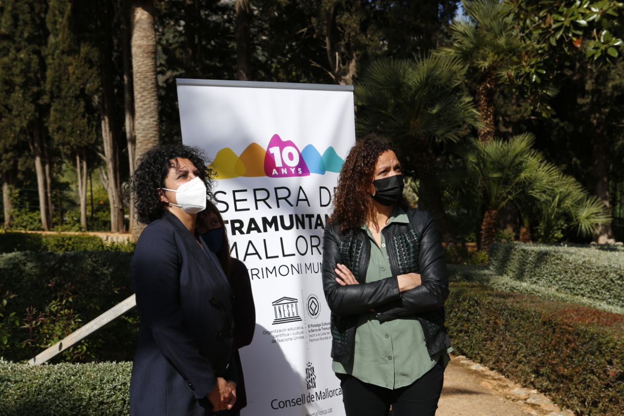 Presentació dels actes actes per commemorar el desè aniversari de la serra de Tramuntana com a Patrimoni de la Humanitat de la UNESCO.