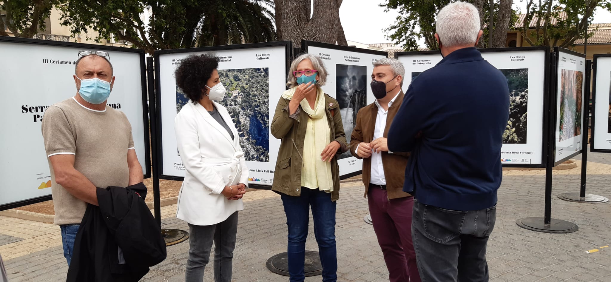 L'exposició del Consorci de la Serra de Tramuntana a Inca.