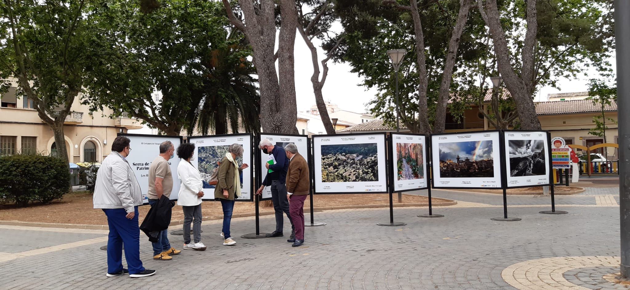 L'exposició del Consorci de la Serra de Tramuntana a Inca.