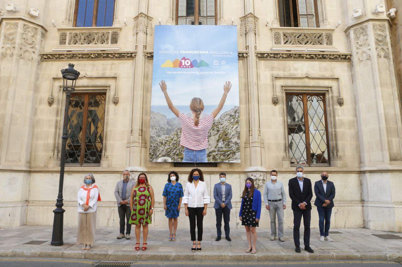 Presentació dels actes centrals previstos per commemorar la distinció de la UNESCO de la Serra de Tramuntana com a Patrimoni Mundial.