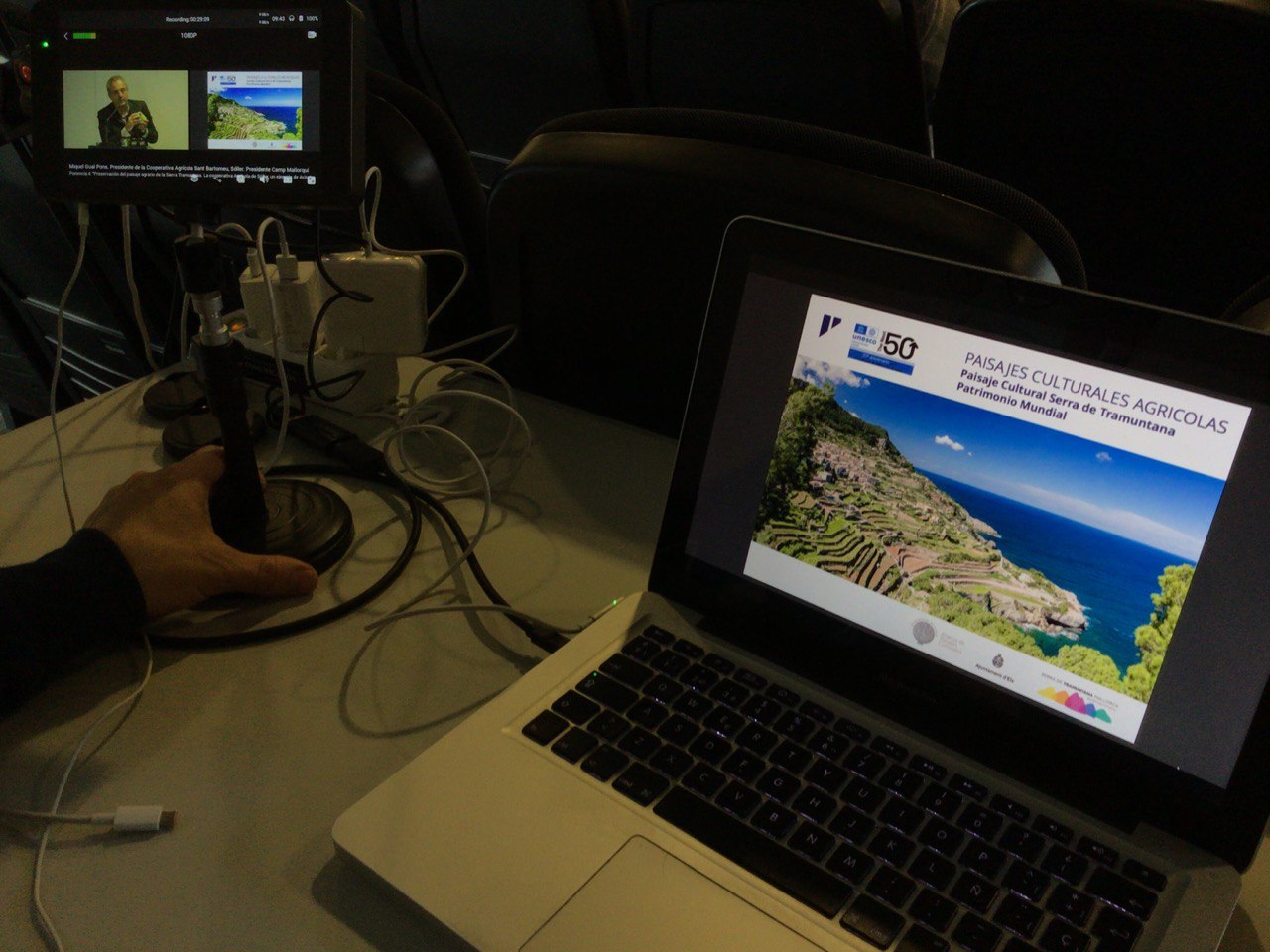 Ponencia del director insular de Territori i Paisatge sobre las acciones del Consorci Serra de Tramuntana para mantener el paisaje agrario en les Jornadas de Paisajes Culturales de Elche.