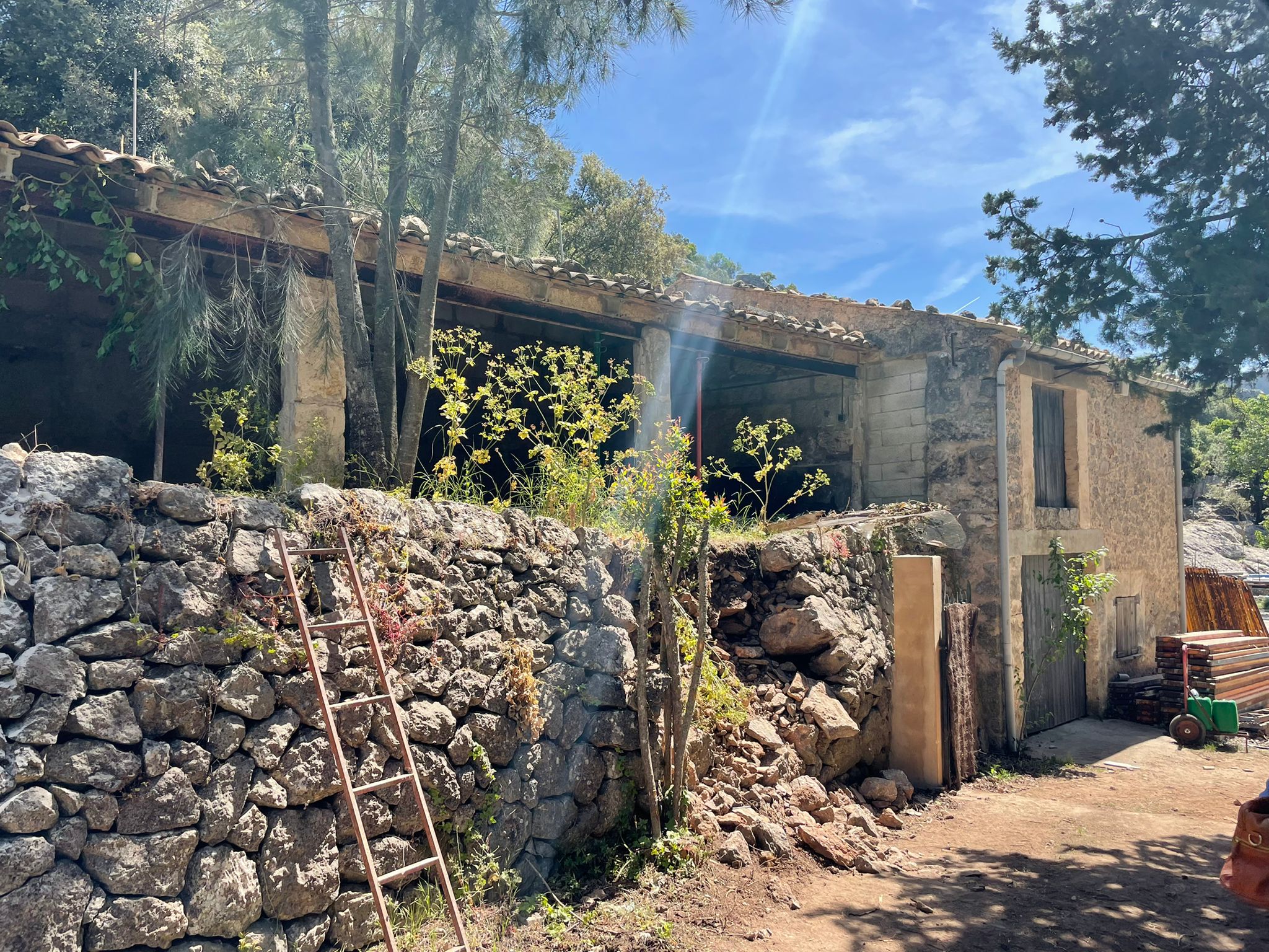 Visita al proyecto del Aula Natura del Santuario de Lluc.