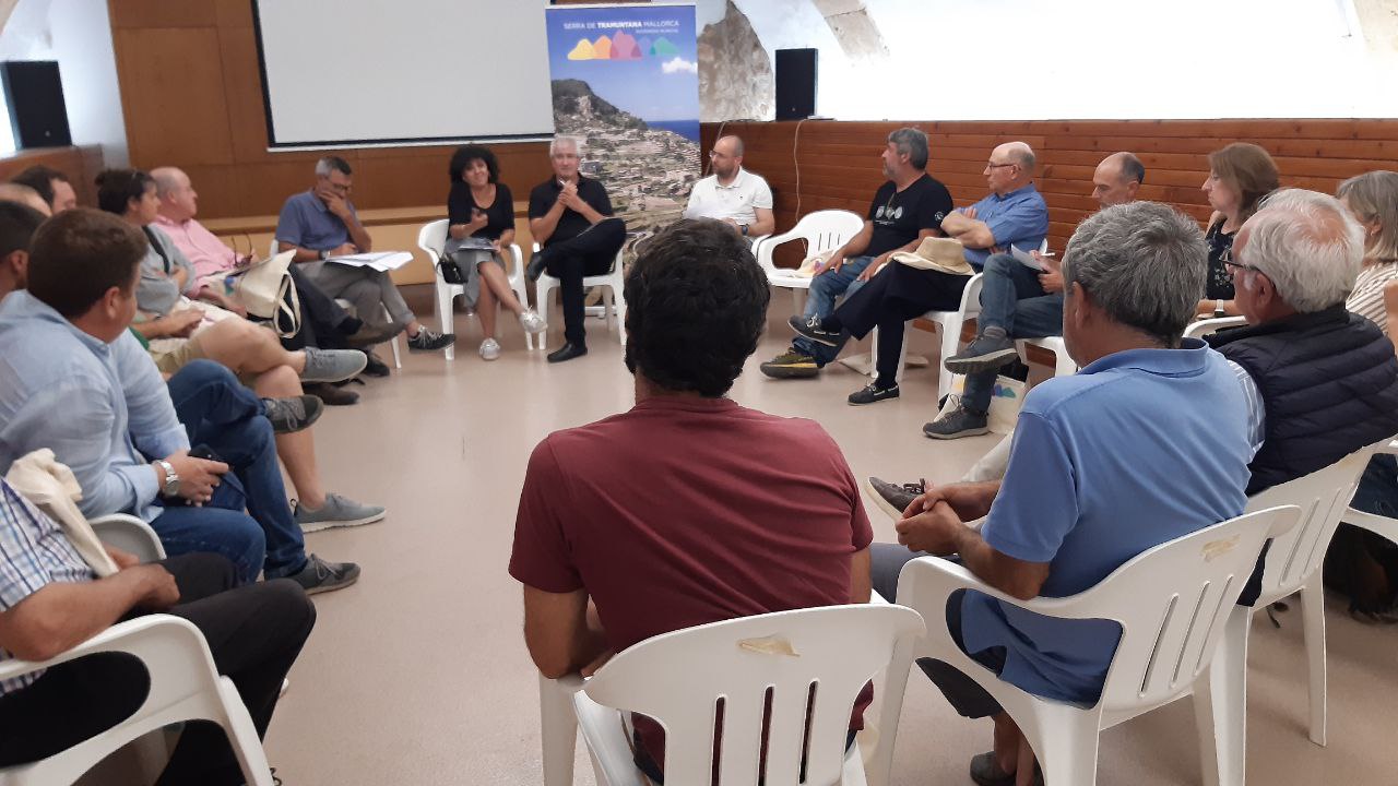 Reunión de la Mesa Permanente del Consorci Serra de Tramuntana.