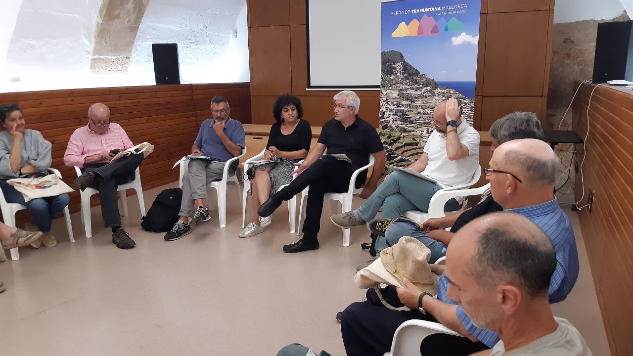 Reunió de la Mesa Permanent del Consorci Serra de Tramuntana.