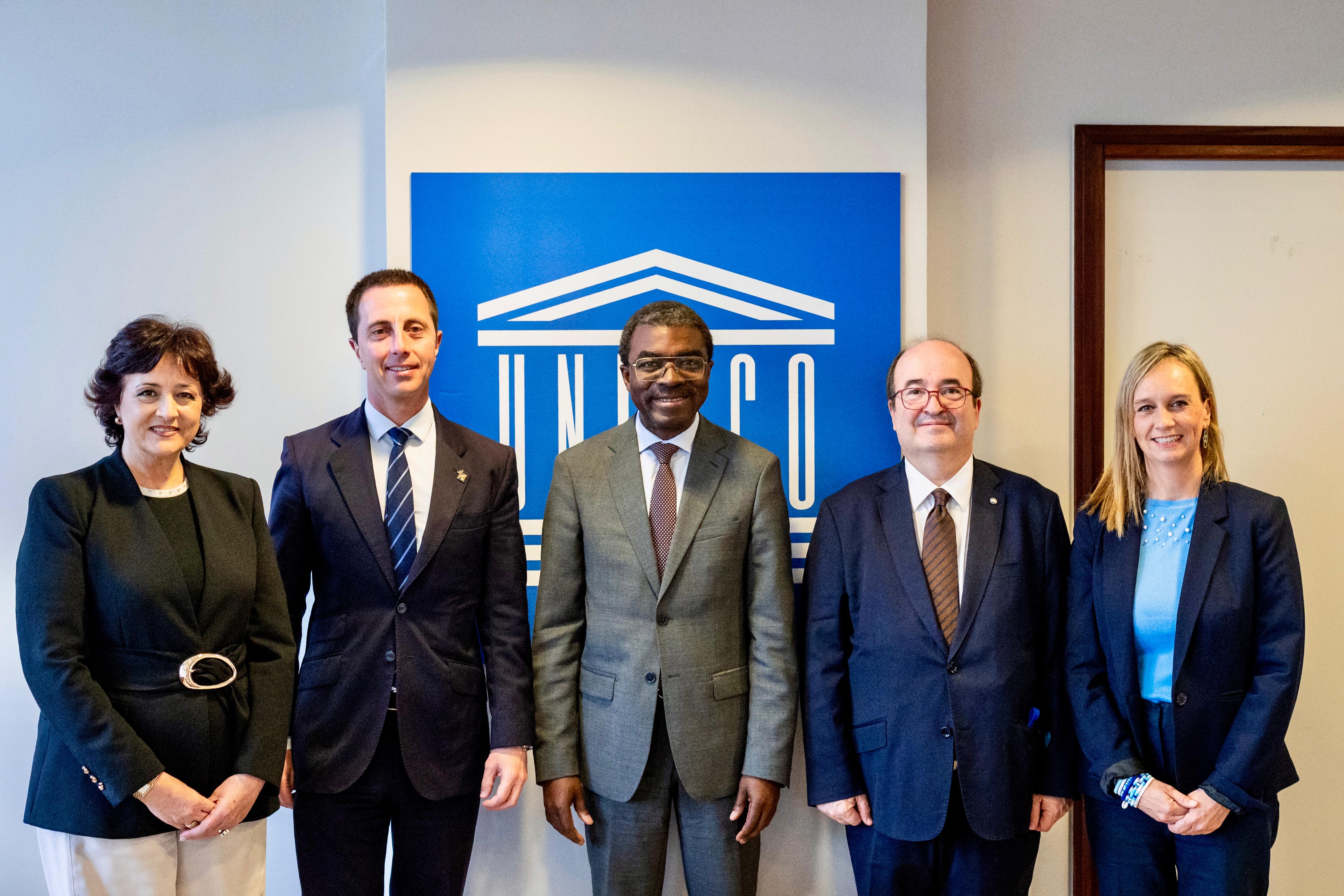Presentació de l’Aliança de Paisatges Culturals a la UNESCO a París.