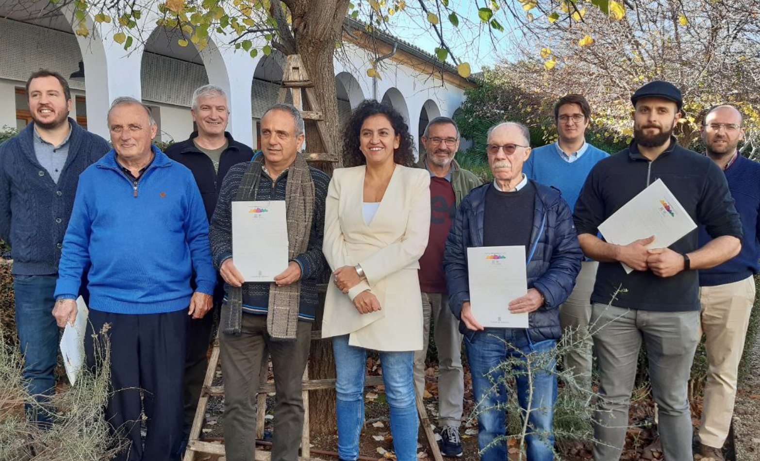 Firma del Distintiu Serra amb productors