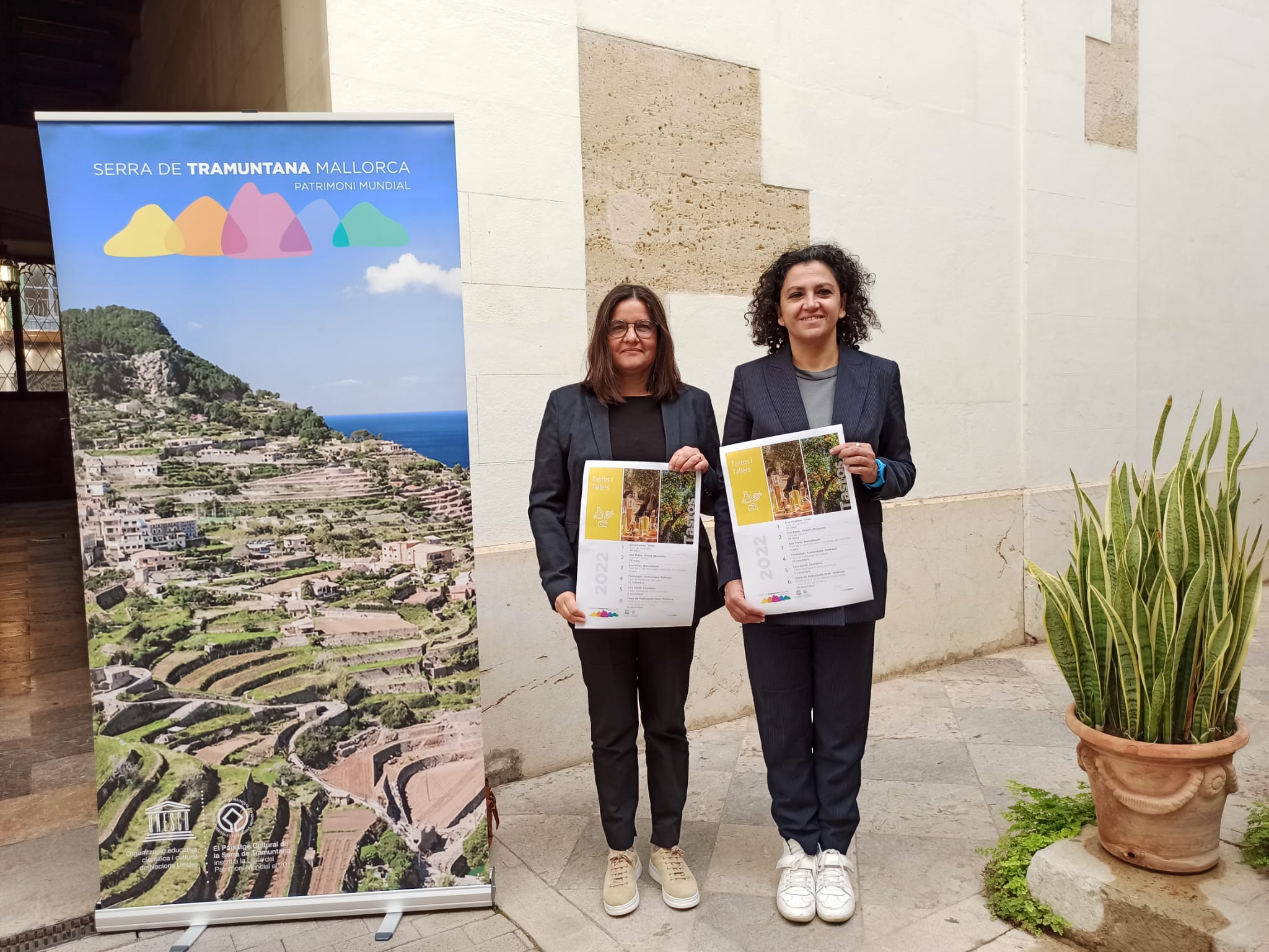 Presentació dels tasts i tallers gastronòmics a la serra de Tramuntana.