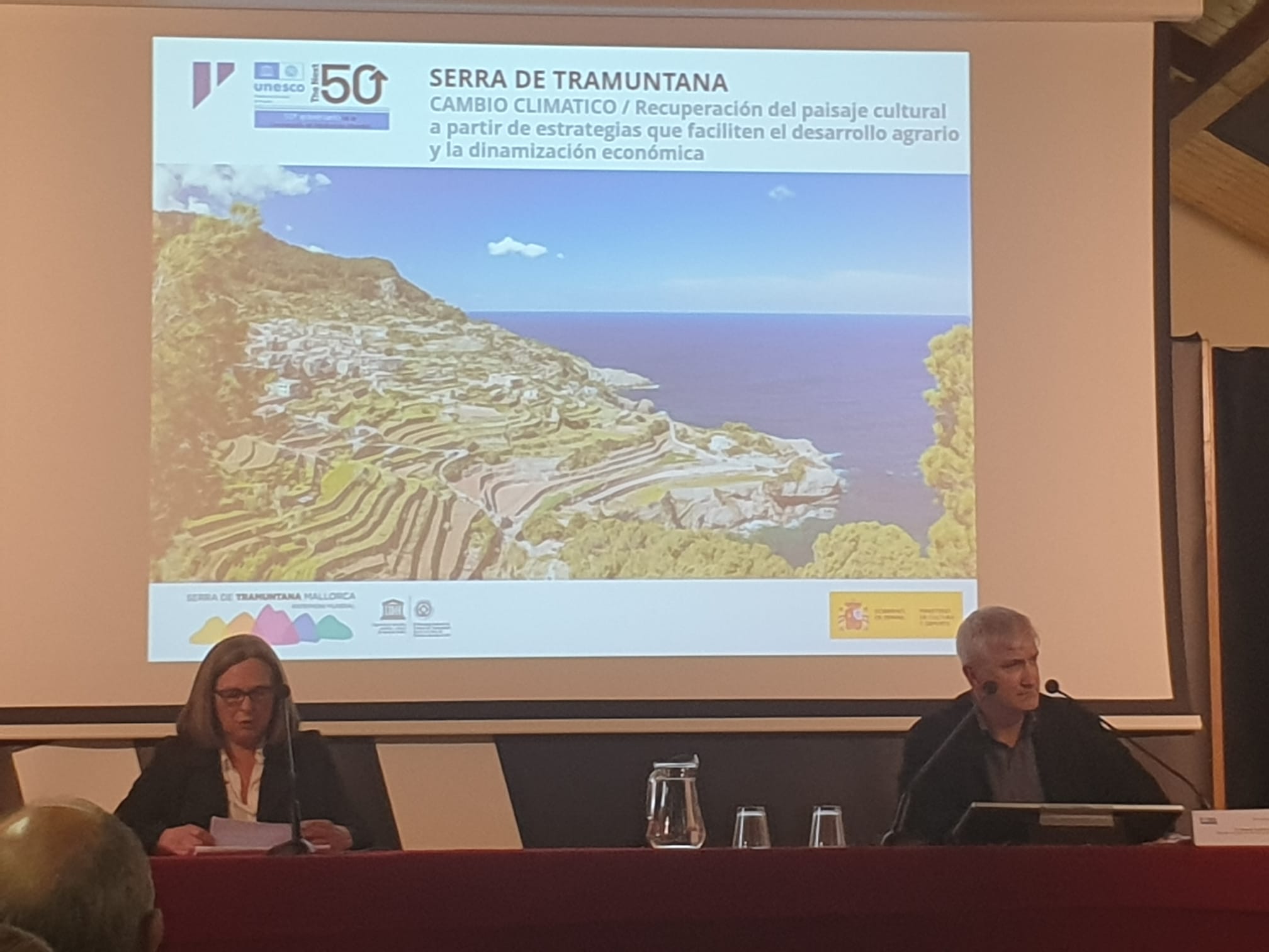 El director insular de Territori i Paisatge, Miquel Vadell, durante su intervención.