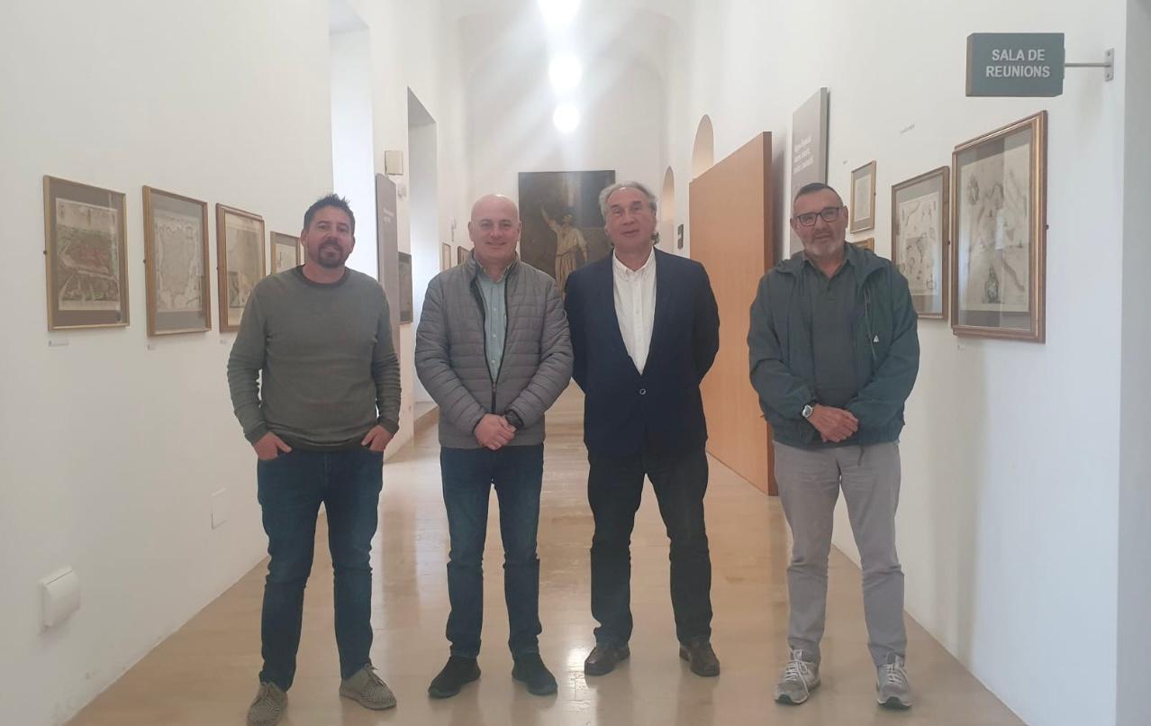 El director insular, Antoni Solivellas, visita Pollença