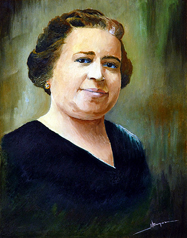 Portrait of Maria Mayol © Reproduction: Gabriel Lacomba