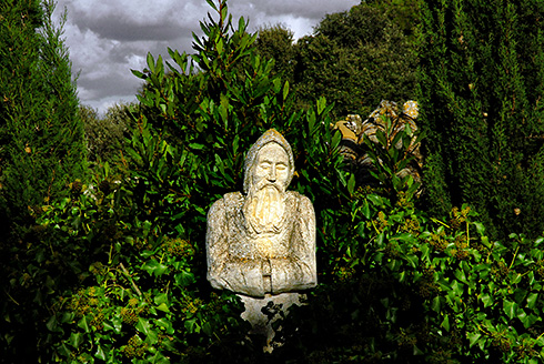 Portrait of the venerable hermit Joan Mir de la Concepció © Photo: Gabriel Lacomba